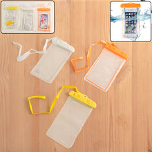 Mobile Waterproof Sealed Transparent Plastic Bag / Pouch Cover for All Mobile Phones