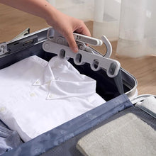 5-Hole Foldable Clothes Hanger – Robust, Space-Saving Travel Rack