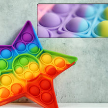 Colorful push  bubble toy for kids and adults