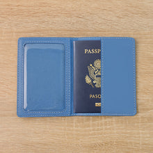 Premium PU Leather Passport Holder with Card Slots (1 Pc)