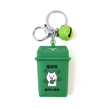Green Bin Keychain