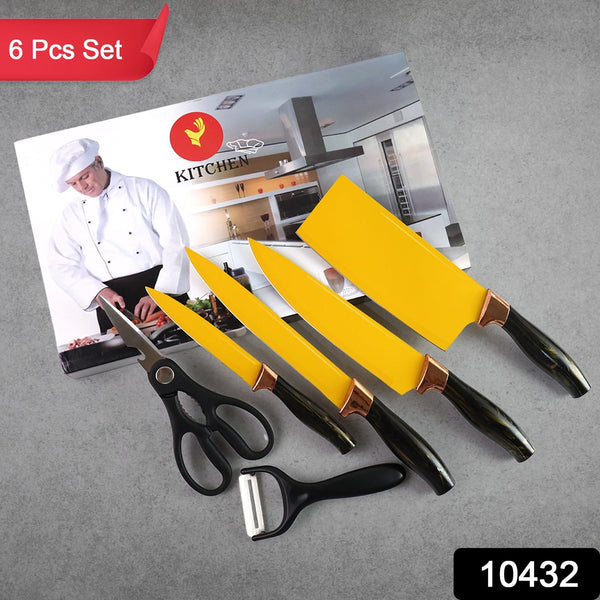 6-Piece Knife Set for Kitchen