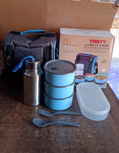Tasty Lunch Case Set with Insulated Carry Bag