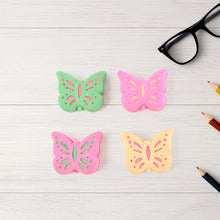 Butterfly Shape Eraser Rubber (25 Pc / Mix Colour & Design)